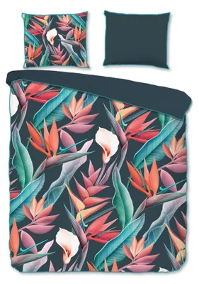 Zdjęcie produktu dla Muller Textiles 10013.99.28, Koc do nakrycia w zestawie, Poszewka na poduszkę dołączona