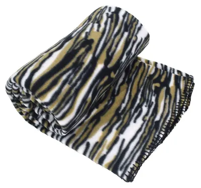 Produktbild von Kuscheldecke Tagesdecke Fleecedecken Wildkatzendesign 130x170cm Fleece