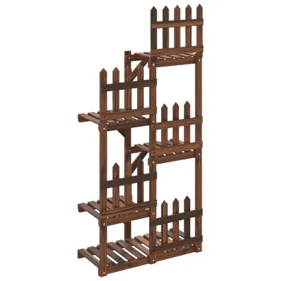 Immagine prodotto di vidaXL Portafiori 60x25x130 cm in legno massiccio d'abete