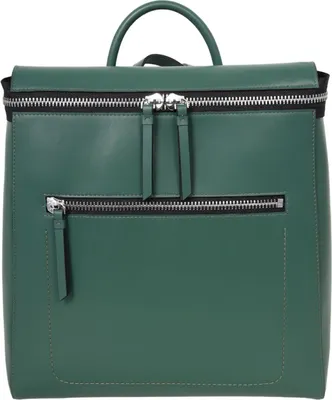 Produktbild von CINQUE Leder Freizeitrucksack Rucksack Diane Backpack Green grün