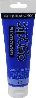Obrázek produktu pro Daler-Rowney Graduate, 120 ml, Modrá, Tuba, Voděodolný