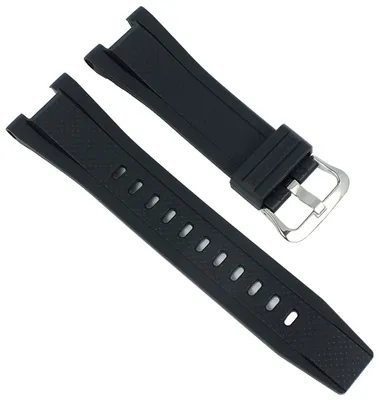 Produktbild von G-Shock Armband | Resin schwarz Casio GST-210B GST-S100G GST-S110
