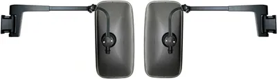 Productafbeelding van 2x buitenspiegel 377x189 mm, R1200, met 2 spiegelhouders, lengte: 480-780 mm