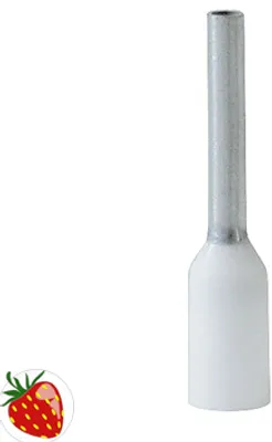 Produktbild von WEIDMÜLLER Aderendhülse rot Q.1mm2 AWG17 14/8mm m.Ku.-Kragen
