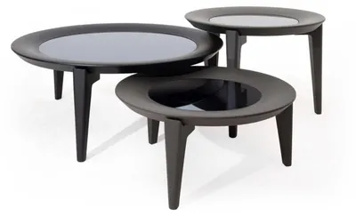 Produktbild von Perfekte Wohnzimmer Set aus Stilvoll 2х Couchtische und Beistelltisch