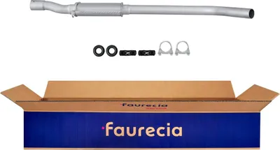 Produktbild von HELLA 8LC 366 025-791 Mittelschalldämpfer Schalldämpfer für RENAULT MEGANE I Cabriolet (EA0/1) MEGANE I Coach (DA0/1)