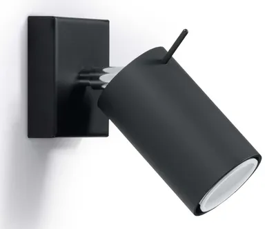 Zdjęcie produktu dla Lampa reflektor spot RING Czarny SL.0091 Sollux