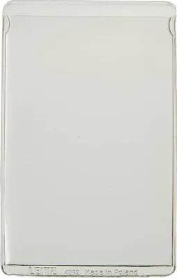 Produktbild von Ausweishüllen 54x86mm 0,20mm PVC transparent genarbt Packung mit 25 Stück