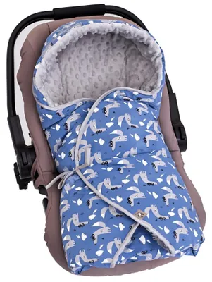 Produktbild von Einschlagdecke Tiny - 80 x 80 cm - Blau | by SEVIRA KIDS