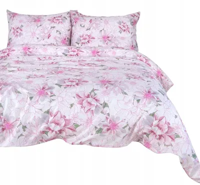 Produktbild von Darymex Bettwäsche 1523/1 Baumwollsatin Blumen 140x200 cm