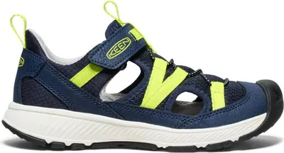 Produktbild von Kinder-Sandalen KEEN MOTOZOA SANDAL YOUTH, Farbe: Marineblau/Primrosen-Gelb - Größe 35