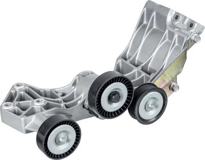 Produktbild von FEBI BILSTEIN 106464 Riemenspanner Keilrippenriemen passend für MERCEDES-BENZ A-Klasse (W169) Ø76mm Rolle