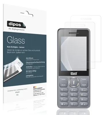 Image de 2x Protection ecrán pour iHunt i11 mat Verre souple Film Protecteur 9H dipos