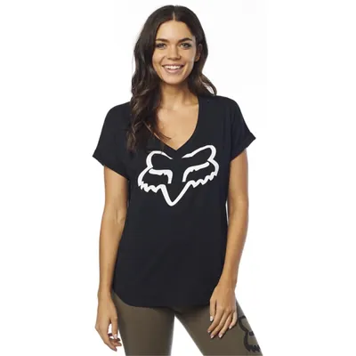 Produktbild von Fox Responded Kurzarm Vneck Rl Slve [Blk]