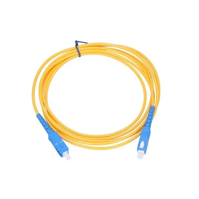 Zdjęcie produktu dla Extralink Patchcord SC/UPC-SC/UPC PVC, Jednomodowy, Simplex, G.657A1, 3mm, 1m, 1 m, FTTH, G.657.A1, SC, SC