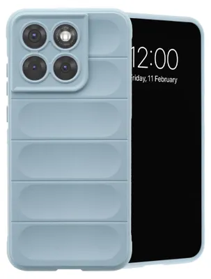 Productafbeelding van imoshion EasyGrip Backcover voor de Motorola Edge 70 Fusion - Lichtblauw
