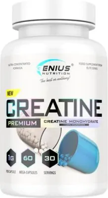 Produktbild von Genius Nutrition | Creatine 60 Mega Caps
