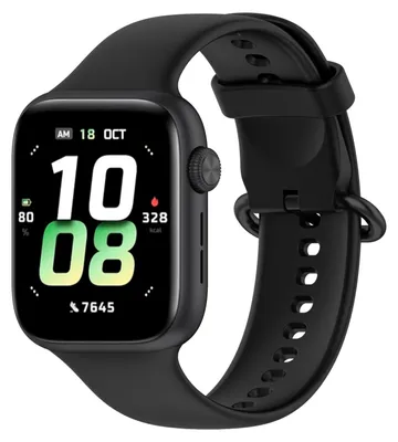 Image de Pour Honor Watch 5, bracelet de remplacement en silicone souple, couleur unie, fermoir