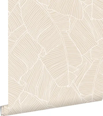 Immagine prodotto di ESTAhome carta da parati foglie beige 53 cm x 10.05 m