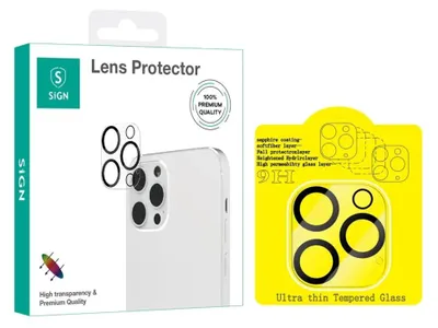 Obrázek produktu pro Kryt čočky z tvrzeného skla pro iPhone 15 Pro a iPhone 15 Pro Max