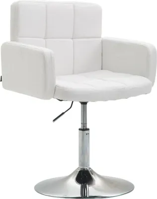 Produktbild von Loungesessel, Sessel - Kunstleder - 360° drehbares Design | Farbe: Weiß