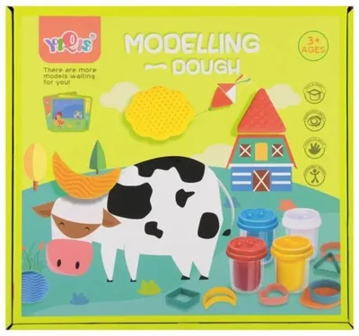 Produktbild von Knete. Bauernhof + Zubehör