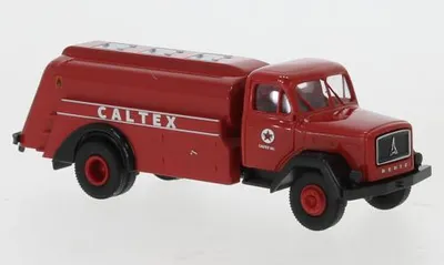 Produktbild von Brekina 46022 - 1/87 Magirus 125 Tankwagen, Caltex, 1955 - Neu