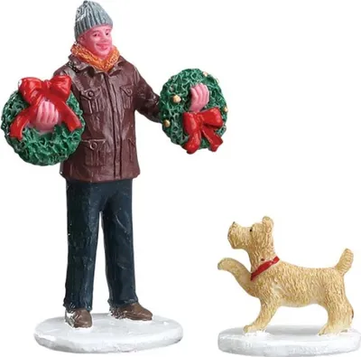Productafbeelding van Kerstfiguur Tree lot figure set of 2 LEMAX