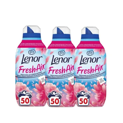 Produktbild von 3 x Lenor Fresh Air Pink Blossom Rinse 700ml (50WL)