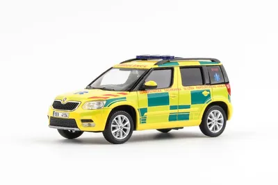 Zdjęcie produktu dla Škoda Yeti FL (2013) - ZZS Pardubice Region 161 ABREX 1:43