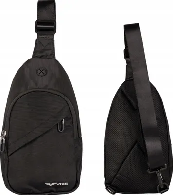 Obrázok produktu pre WINGS Crossbody kabelka Skylark, čierna, vodoodpudivá
