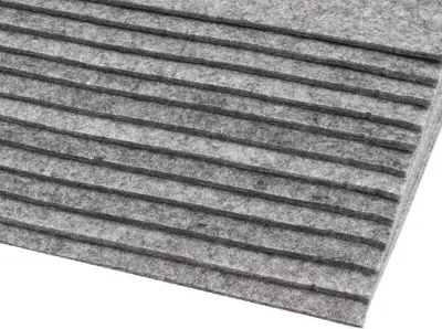 Zdjęcie produktu dla Filc 3 mm 20 x 30 cm Arkusz A4 Szary