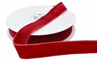 Produktbild von Pogotowie Florystyczne Doppelseitiges Samtband 25mm 9m