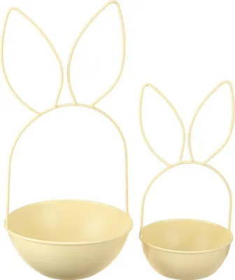 Produktbild von Osterkorb mit Hasenohren für kreative Tischdeko und Frühlingsideen