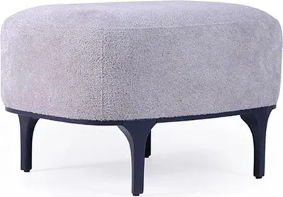 Image de Designer Moderne Gris Tabouret Salon Rembourrage Textile