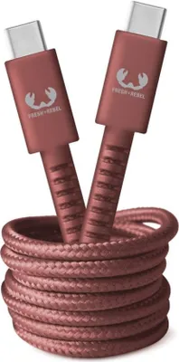 Produktbild von USB-C - USB-C Kabel "Fabriq", 2,0 m, Safari Red (00214990)