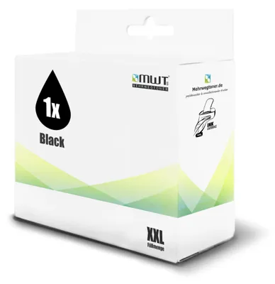 Produktbild von 1 Mehrwegtoner kompatible Tintenpatrone ersetzt Epson T2711 27XL C13T27114010 Schwarz
