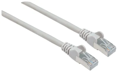 Produktbild von INTELLINET Patchkabel Cat6A CU S/FTP LSZH 0.50m grau