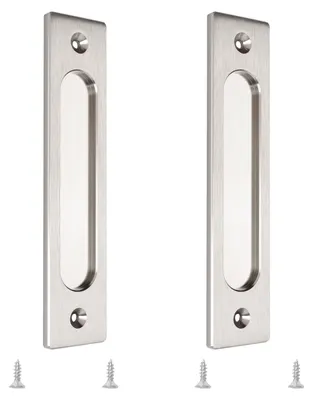 Obrázek produktu pro Madlo dveří, moderní design – hliníková slitina – odolné proti korozi – vhodné pro posuvné dveře – 180 mm – včetně montážních šroubů