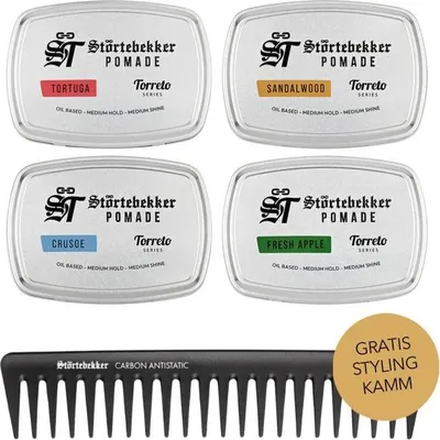 Produktbild von Pomade Ölbasiert 'Torreto Series' Probierset