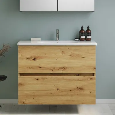 Immagine prodotto di Mobile lavabo burgbad Liniq con cassetto, 100,5 cm
