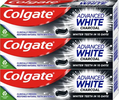 Produktbild von Advanced White Charcoal whitening toothpaste 3 x 75ml