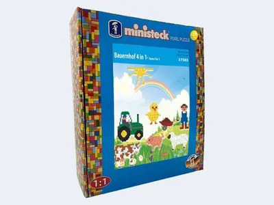 Produktbild von Ministeck 37583, 4 Jahr(e), Junge/Mädchen, Kind, Mehrfarbig, Deutschland, 99 Jahr(e)