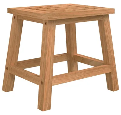 Produktbild von vidaXL Tritthocker 29x22,5x25,5 cm Massivholz Nussbaum