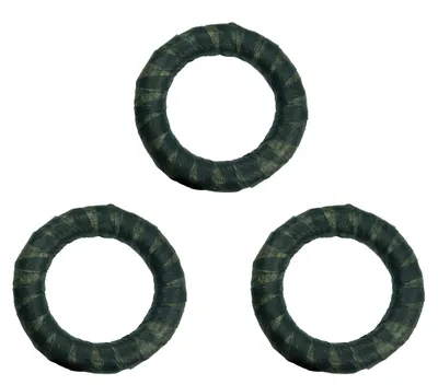 Immagine prodotto di Omgoods - Ghirlanda decorativa in feltro | Set di 3 pezzi, diametro 33 cm