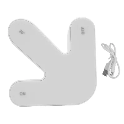Imagen del producto de Lámpara LED RGB con forma de flecha, ideal para proyectos de bricolaje (DIY), que funciona como señal direccional 3D y como luz de noche. Adorno para escritorio, perfecta para decorar bodas, cumpleaños y fiestas