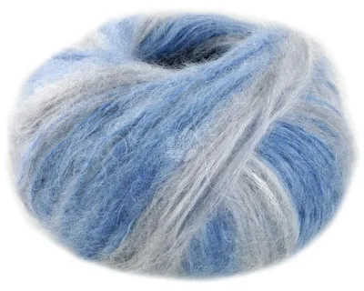 Produktbild von Lana Grossa - Superkid Seta Print 0102 hellblau jeans hellgrau