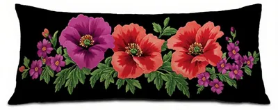 Image de Housses de coussin pour personnes dormant sur le côté, 40 x 120 cm, en velours