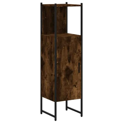 Produktbild von Badschrank Räuchereiche 33x33x120,5 cm Holzwerkstoff