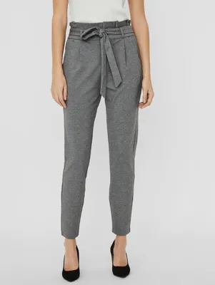 Produktbild von Vero Moda Loose Paperbag Hosen Grau L / 30 Damen Grau L